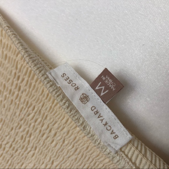 Backyard Roses Cream Kite Midi Dress NWOT - Picture 10 of 10